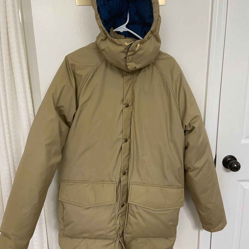 Woolrich Men's Medium Detachable Hooded Puffer Jacket Down Filled